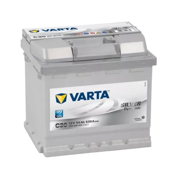 BATTERIE VARTA SILVER DYNAMIC C30 12V 54AH 530A