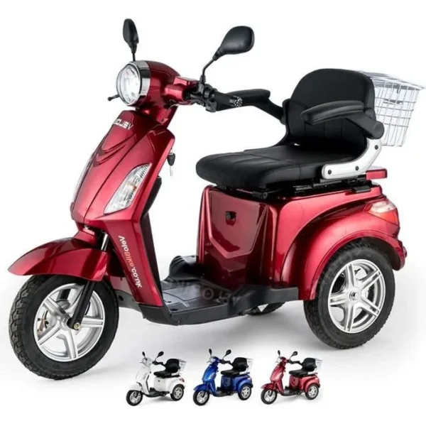 VELECO ZT15 Tricycle électrique Mobilité/Loisirs Scooter Senior Handicapé